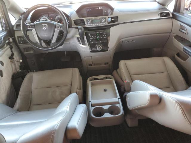 5FNRL5H67DB064676 - 2013 HONDA ODYSSEY EXL ვერცხლისფერი ფოტო 8