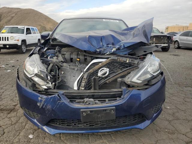 3N1AB7AP7GY300611 - 2016 NISSAN SENTRA S BLUE photo 5