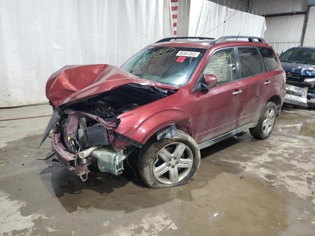 JF2SH6DCXAH791098 - 2010 SUBARU FORESTER 2.5X LIMITED BURGUNDY photo 1