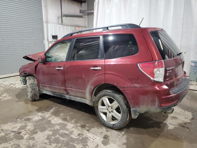 JF2SH6DCXAH791098 - 2010 SUBARU FORESTER 2.5X LIMITED BURGUNDY photo 2