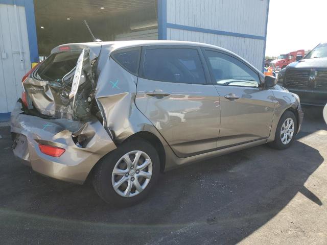 KMHCT5AE2CU045901 - 2012 HYUNDAI ACCENT GLS თაფლისფერი ფოტო 3