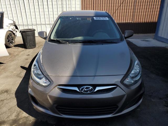 KMHCT5AE2CU045901 - 2012 HYUNDAI ACCENT GLS თაფლისფერი ფოტო 5