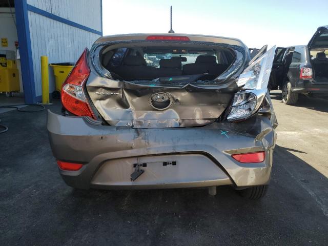 KMHCT5AE2CU045901 - 2012 HYUNDAI ACCENT GLS თაფლისფერი ფოტო 6