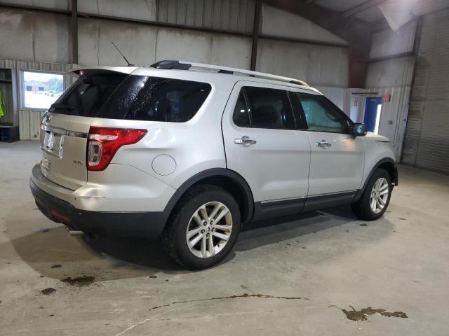 1FM5K8D81FGC16112 - 2015 FORD EXPLORER XLT SILVER photo 3