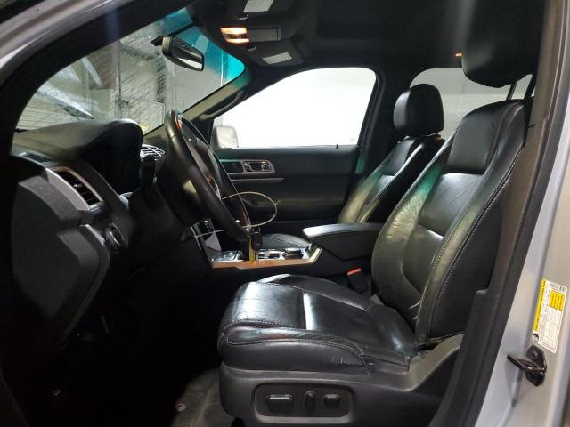 1FM5K8D81FGC16112 - 2015 FORD EXPLORER XLT SILVER photo 7