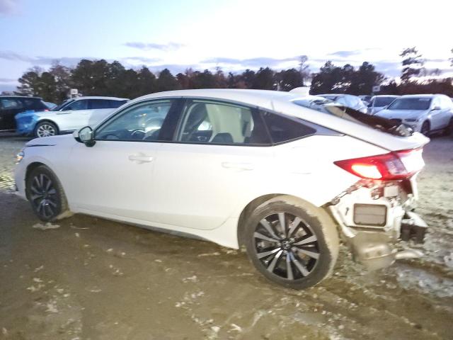 19XFL1H77NE004201 - 2022 HONDA CIVIC EXL WHITE photo 2