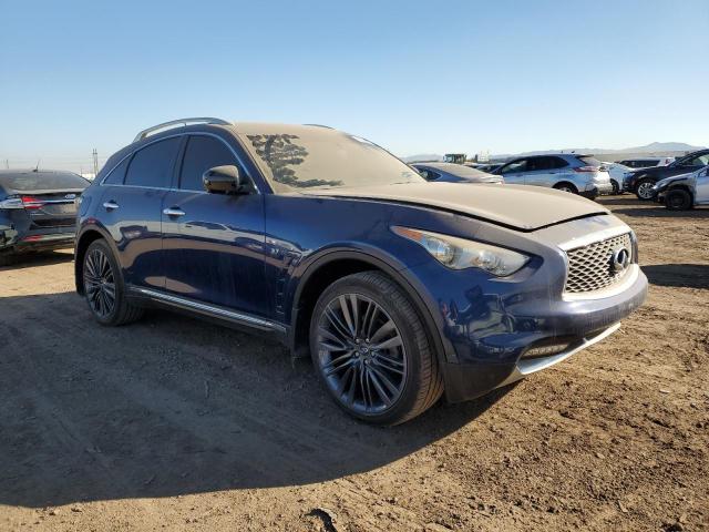 JN8CS1MU7HM142641 - 2017 INFINITI QX70 BLUE photo 4