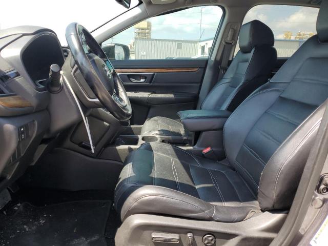7FARW1H80JE014008 - 2018 HONDA CR-V EXL GRAY photo 7