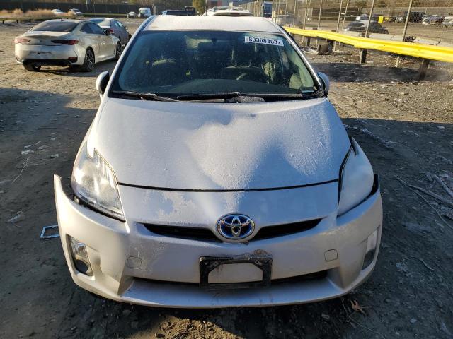 JTDKN3DU3A0200509 - 2010 TOYOTA PRIUS SILVER photo 5