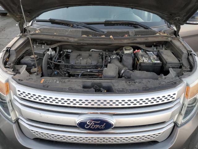 1FM5K7D83DGC29953 - 2013 FORD EXPLORER XLT GRAY photo 11