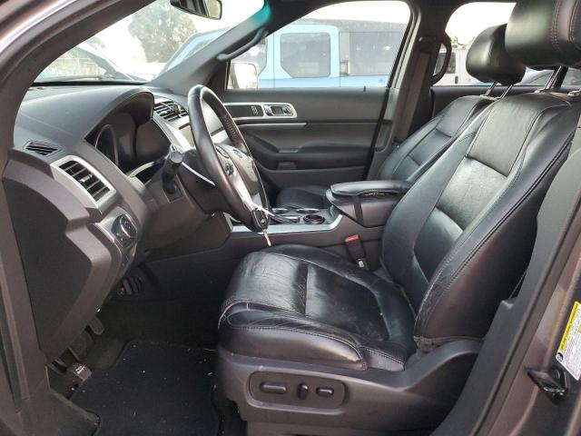 1FM5K7D83DGC29953 - 2013 FORD EXPLORER XLT GRAY photo 7