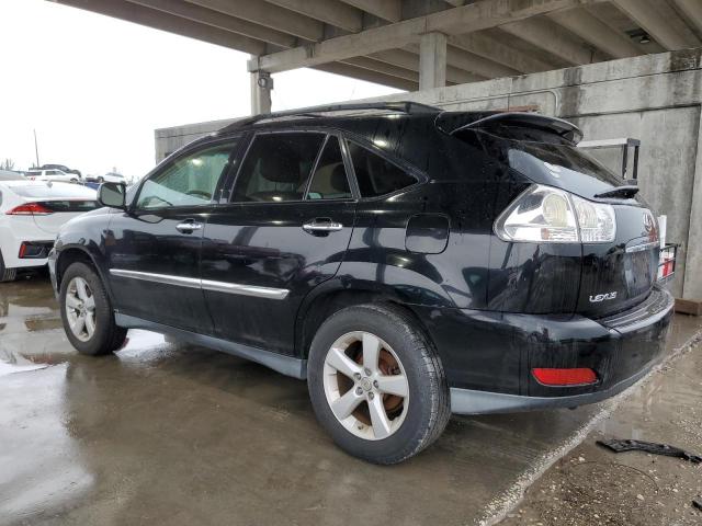 2T2GK31U38C048777 - 2008 LEXUS RX 350 BLACK photo 2