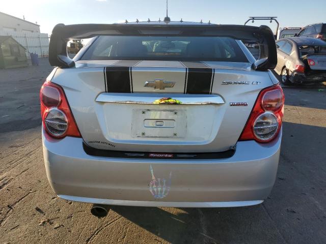 1G1JC5SB8F4220391 - 2015 CHEVROLET SONIC LT SILVER photo 6