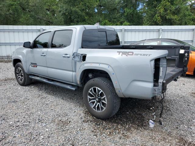 3TMAZ5CN5LM135846 - 2020 TOYOTA TACOMA DOUBLE CAB GRAY photo 2