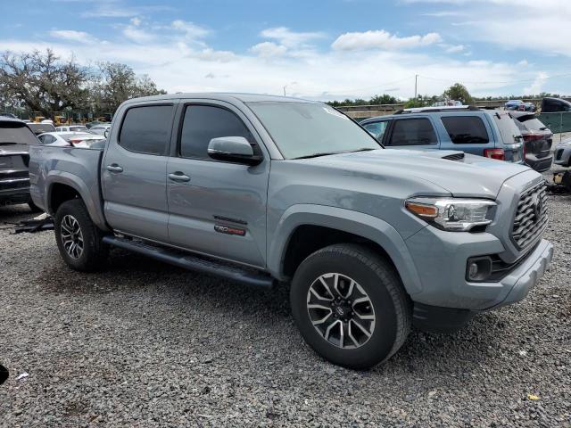 3TMAZ5CN5LM135846 - 2020 TOYOTA TACOMA DOUBLE CAB GRAY photo 4