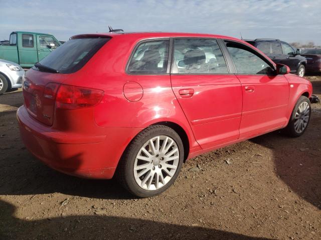 WAUNF78P36A020001 - 2006 AUDI A3 2.0 PREMIUM RED photo 3