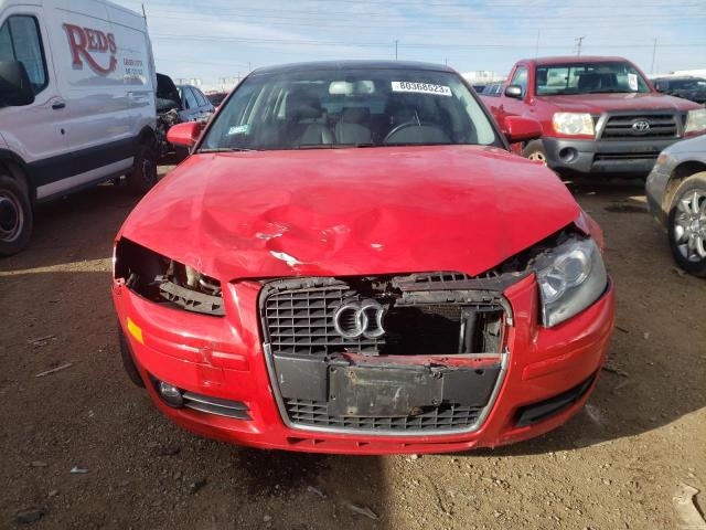 WAUNF78P36A020001 - 2006 AUDI A3 2.0 PREMIUM RED photo 5