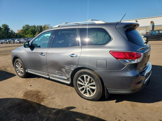 5N1AR2MM8FC693003 - 2015 NISSAN PATHFINDER S Մոխրագույն լուսանկար 2