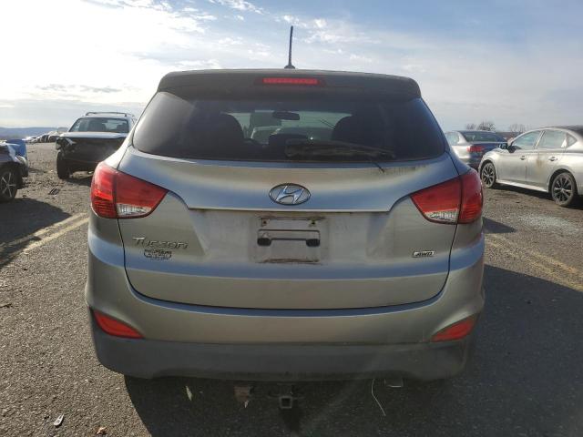 KM8JTCAF9FU087846 - 2015 HYUNDAI TUCSON GLS SILVER photo 6