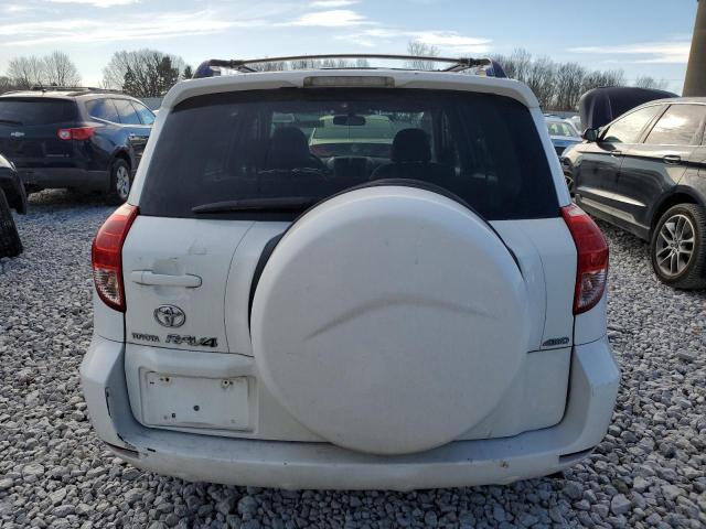 JTMBD33V076047087 - 2007 TOYOTA RAV4 WHITE photo 6