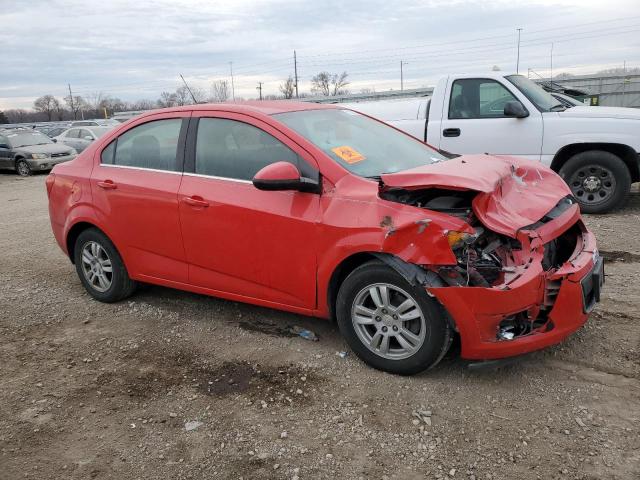 1G1JC5SH4F4163854 - 2015 CHEVROLET SONIC LT RED photo 4