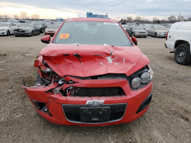 1G1JC5SH4F4163854 - 2015 CHEVROLET SONIC LT RED photo 5