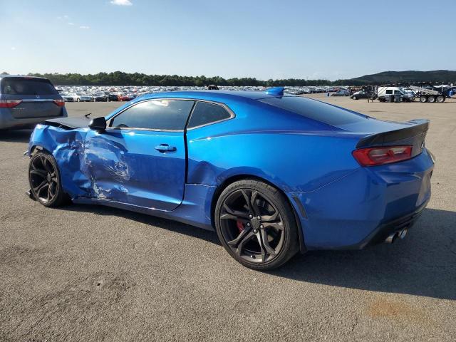 1G1FE1R71J0169780 - 2018 CHEVROLET CAMARO SS BLUE photo 2