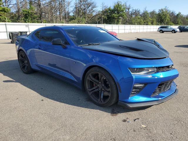 1G1FE1R71J0169780 - 2018 CHEVROLET CAMARO SS BLUE photo 4