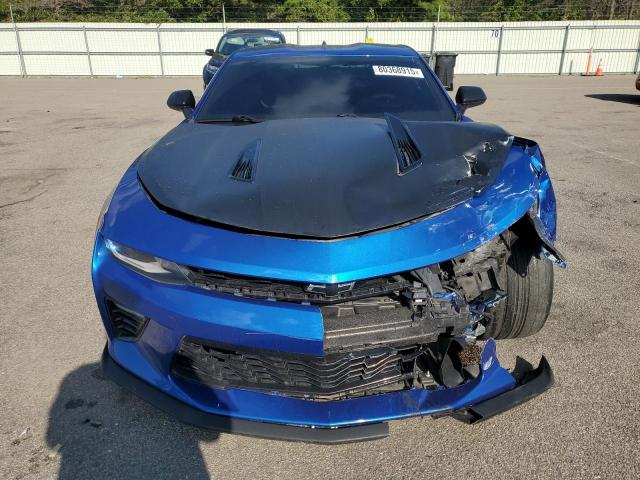 1G1FE1R71J0169780 - 2018 CHEVROLET CAMARO SS BLUE photo 5