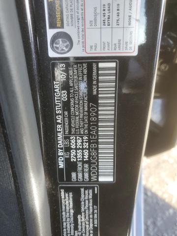 WDDUG8FB1EA018907 - 2014 MERCEDES-BENZ S 550 4MATIC BLACK photo 12