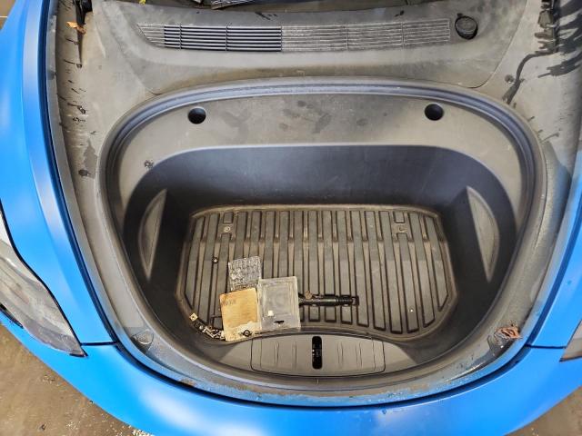 5YJ3E1EA2NF189250 - 2022 TESLA MODEL 3 BLUE photo 11