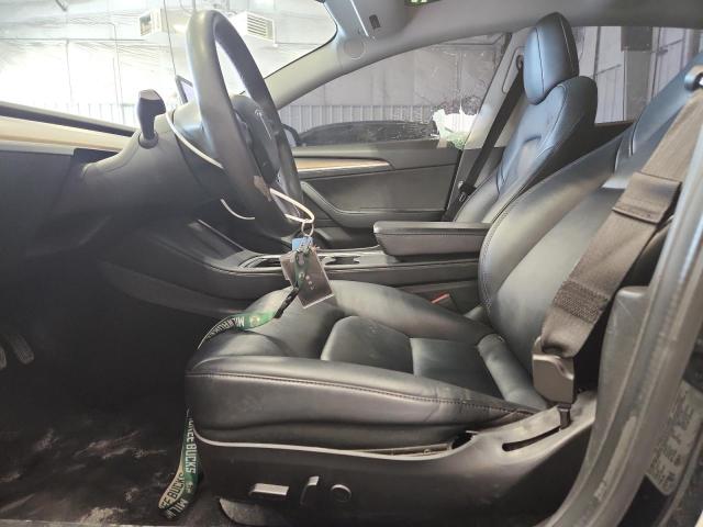 5YJ3E1EA2NF189250 - 2022 TESLA MODEL 3 BLUE photo 7