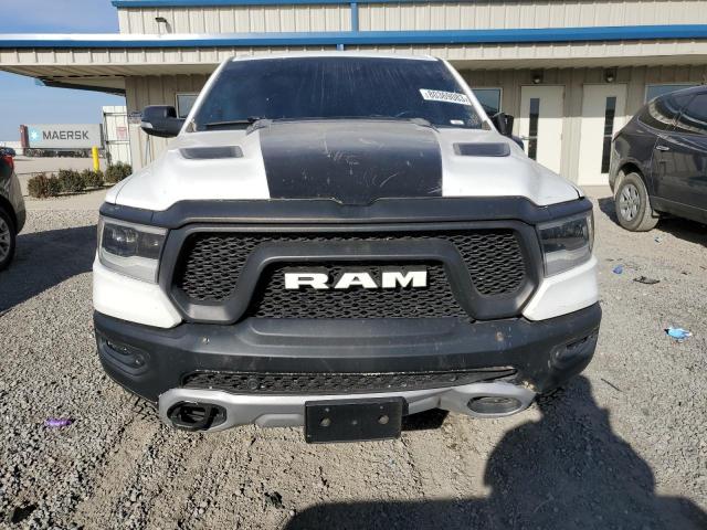 1C6SRFLT9KN693042 - 2019 RAM 1500 REBEL WHITE photo 5