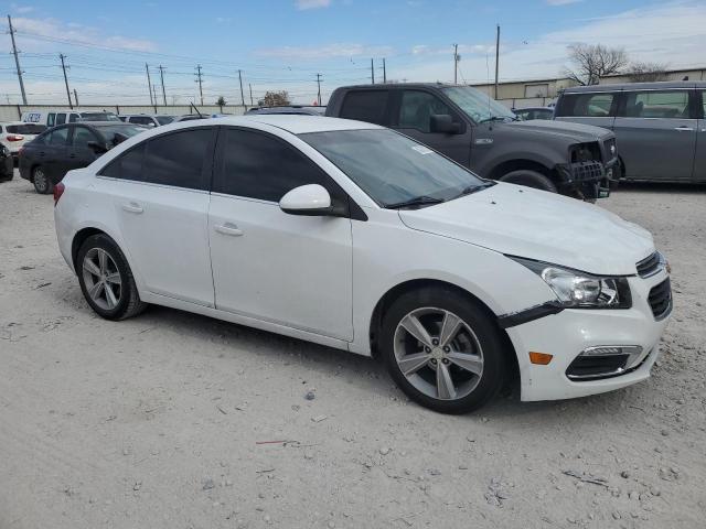 1G1PE5SB7F7263137 - 2015 CHEVROLET CRUZE LT WHITE photo 4