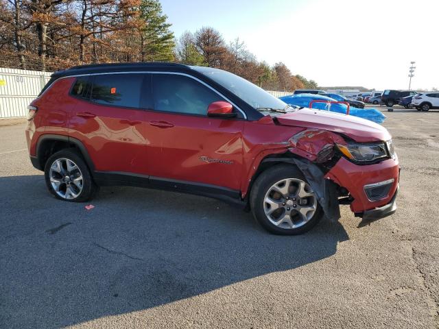 3C4NJDBBXKT807219 - 2019 JEEP COMPASS LATITUDE RED photo 4