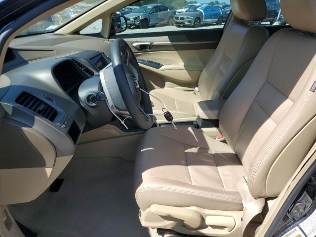 1HGFA16896L098125 - 2006 HONDA CIVIC EX BLACK photo 7