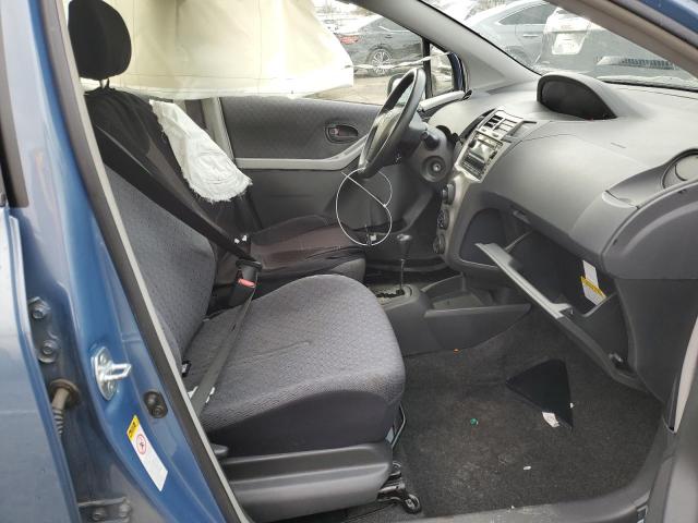 JTDKT903695260417 - 2009 TOYOTA YARIS BLUE photo 7