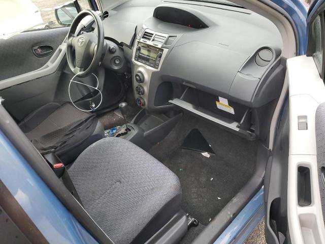 JTDKT903695260417 - 2009 TOYOTA YARIS BLUE photo 8