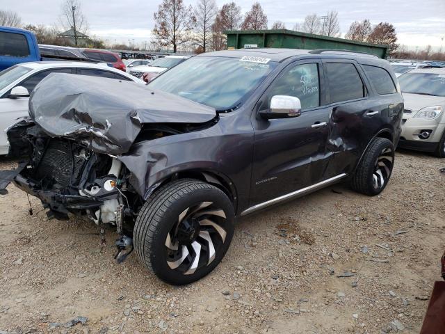 1C4SDJET7GC331480 - 2016 DODGE DURANGO CITADEL GRAY photo 1