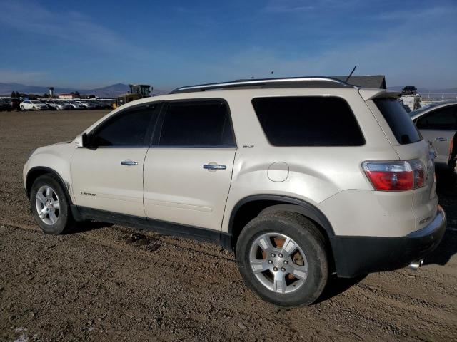 1GKEV33738J140586 - 2008 GMC ACADIA SLT-2 WHITE photo 2