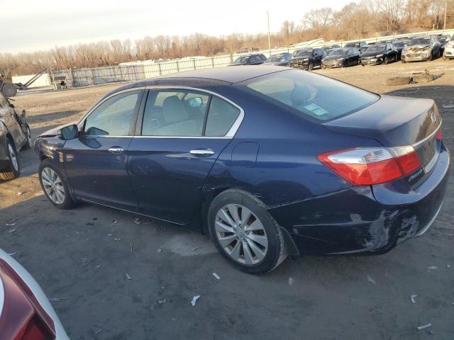 1HGCR2F7XEA174311 - 2014 HONDA ACCORD EX BLUE photo 2