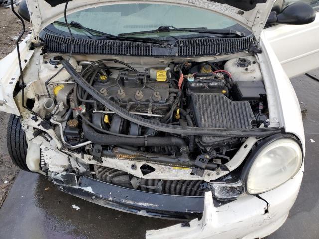 1B3ES56C12D655313 - 2002 DODGE NEON ES WHITE photo 11