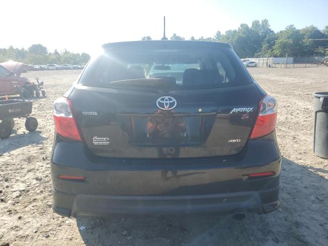 2T1LE40E29C002479 - 2009 TOYOTA COROLLA MA S BLACK photo 6