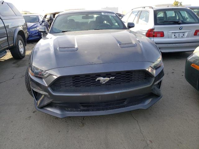 1FA6P8TH4K5158164 - 2019 FORD MUSTANG GRAY photo 5