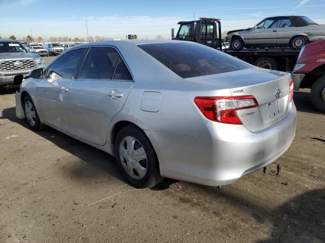 4T4BF1FK0CR174476 - 2012 TOYOTA CAMRY BASE SILVER photo 2