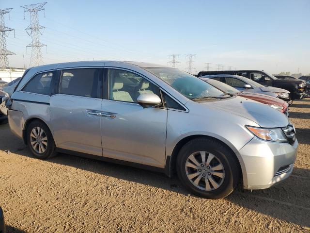 5FNRL5H42EB033125 - 2014 HONDA ODYSSEY EX SILVER photo 4