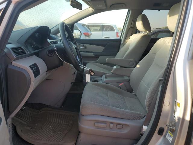 5FNRL5H42EB033125 - 2014 HONDA ODYSSEY EX SILVER photo 7