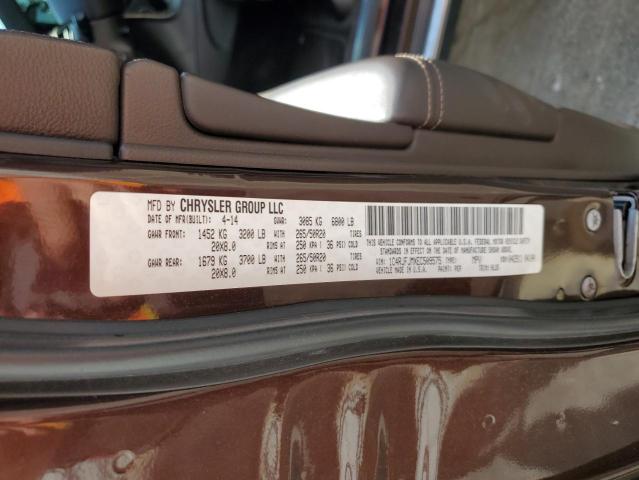 1C4RJFJMXEC509575 - 2014 JEEP GRAND CHER SUMMIT BROWN photo 13