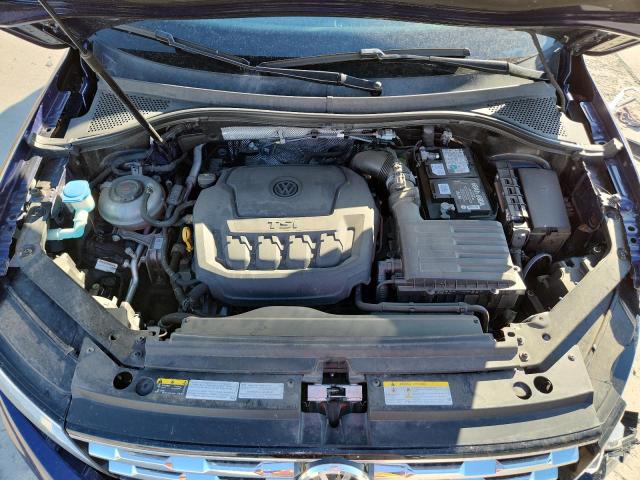 3VV2B7AX8MM050768 - 2021 VOLKSWAGEN TIGUAN SE Niebieski zdjęcie 12