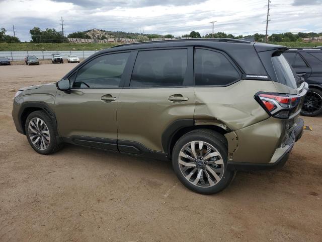 JF2SLSTDXSH414838 - 2025 SUBARU FORESTER TOURING GREEN photo 2